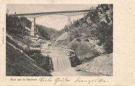 Gryonne VD Eisenbahnbrücke