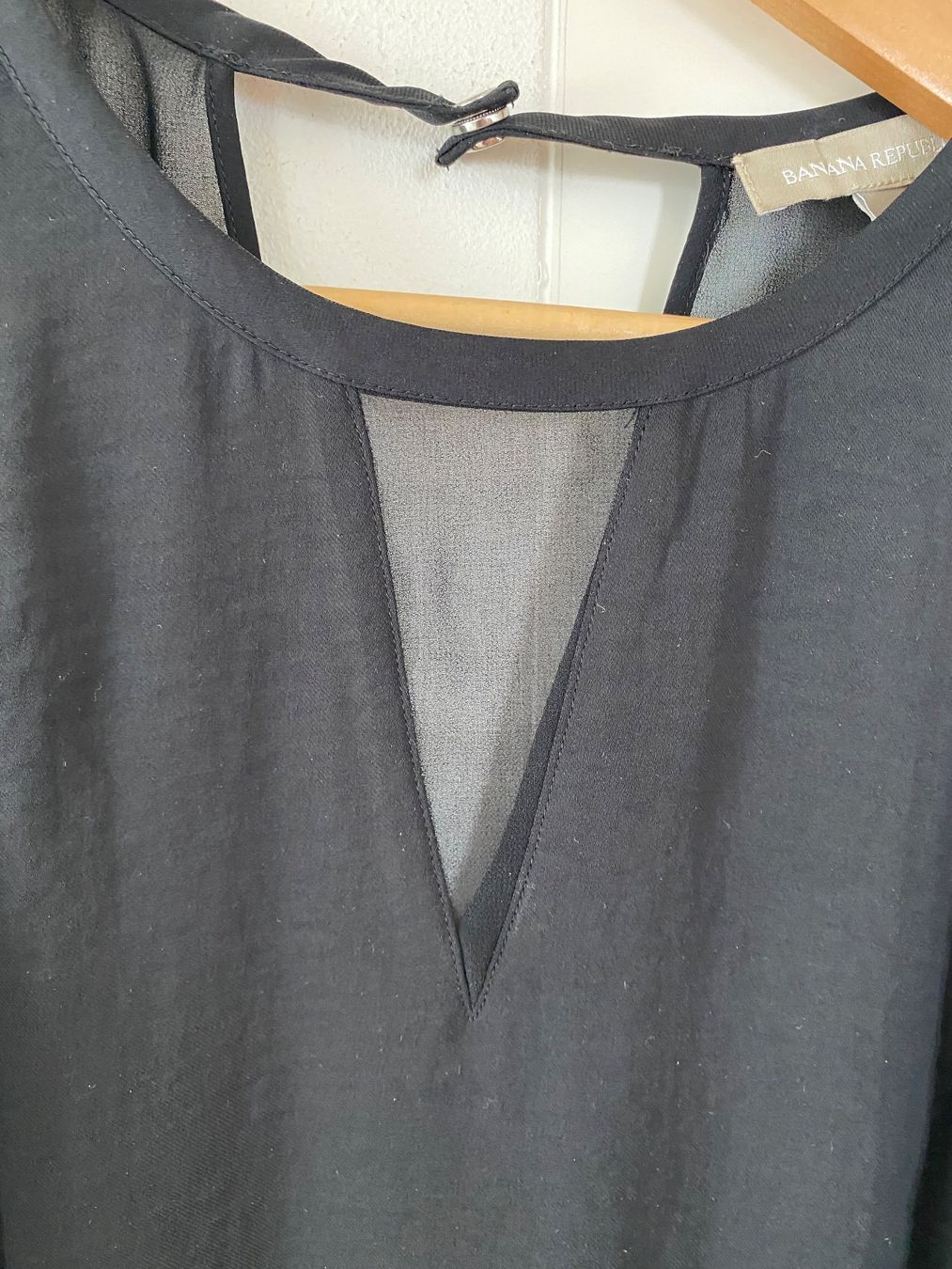 Banana Republic Top: Schickes, ärmelloses Sommer Top, Schwarz – Nuovo (secondo la descrizione) da Oberrieden venduto da mar_8vmz 7