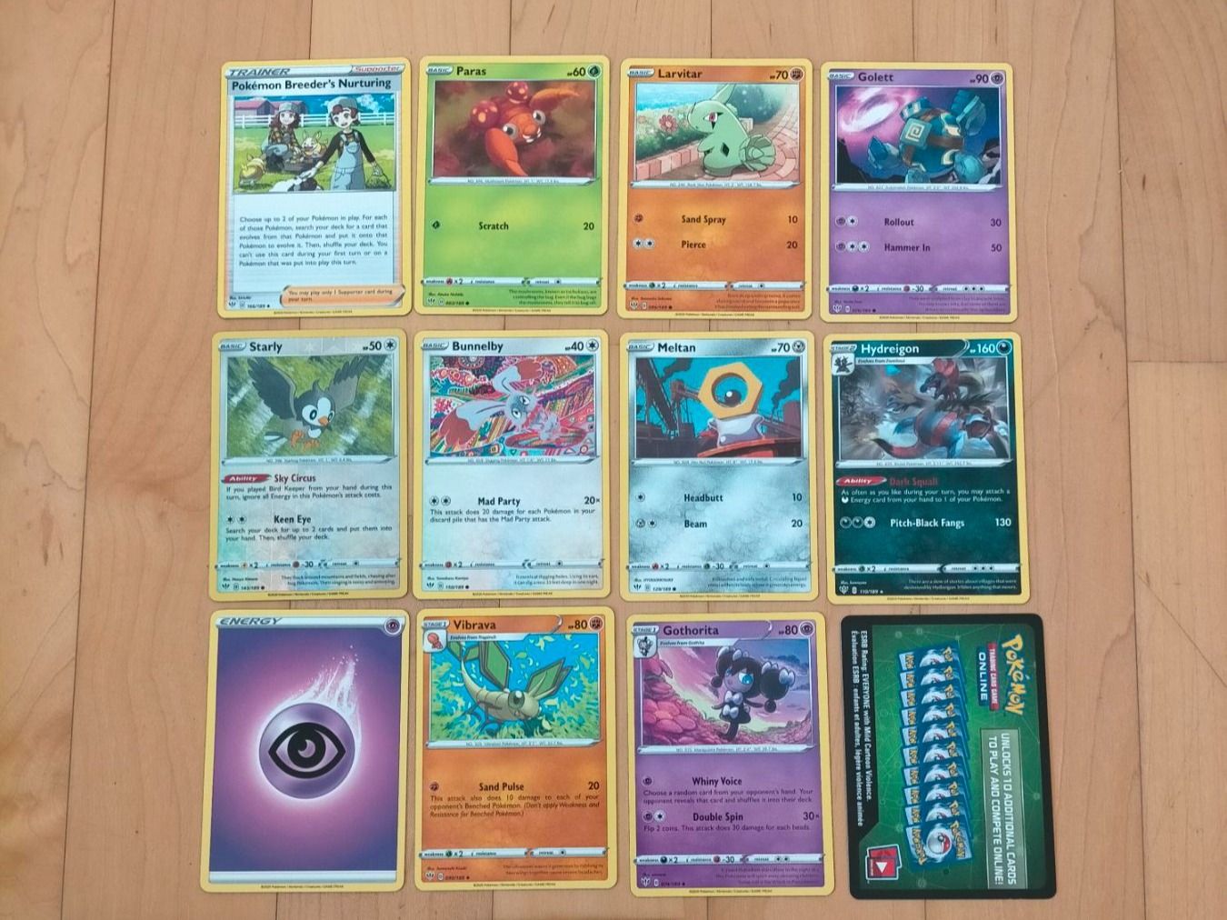 Pokémon Carte collezionabili: Pokemon Sword & Shield Darkness Ablaze – Nuovo (secondo la descrizione) da Zürich venduto da nachoazofra