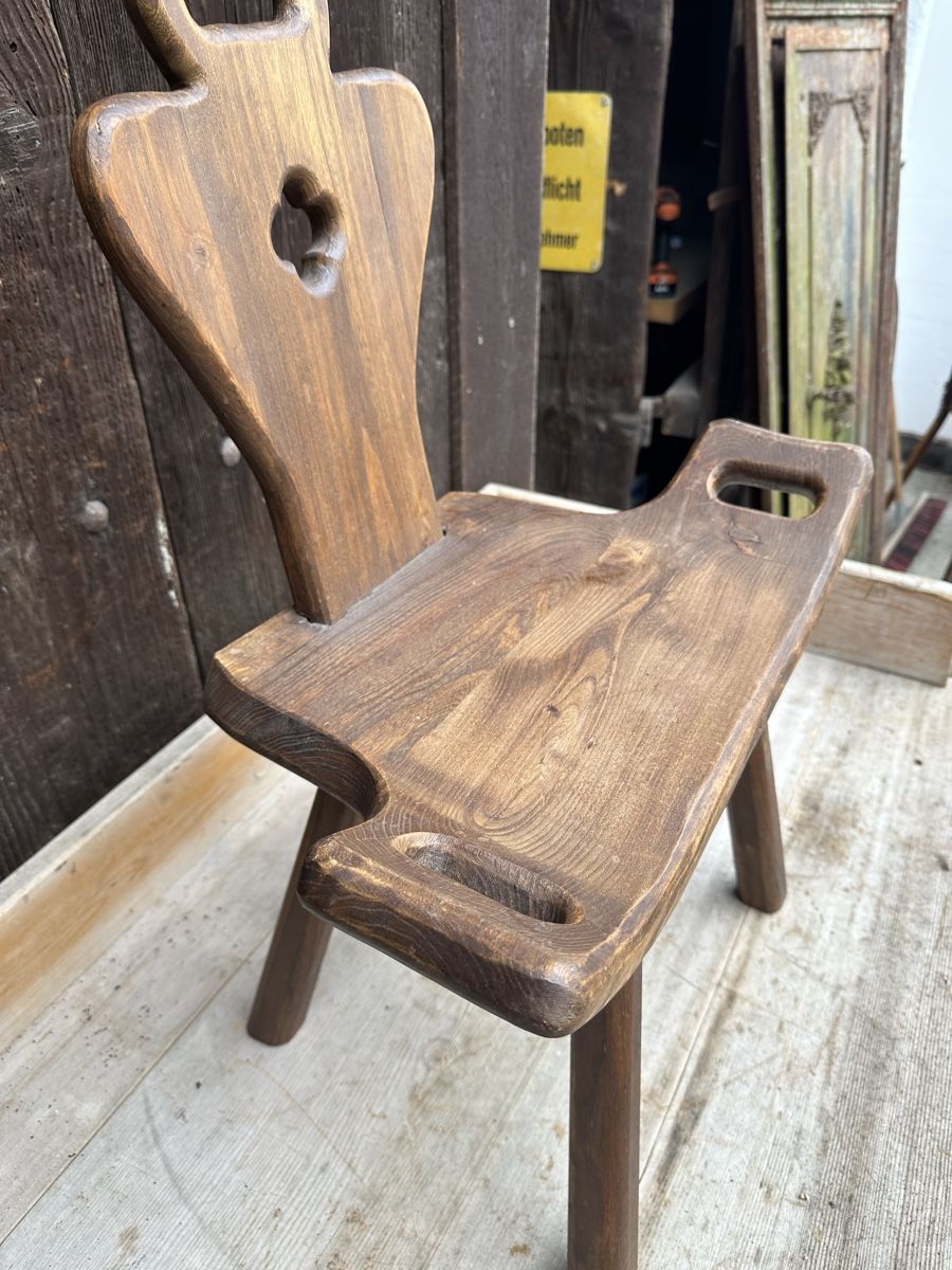 Sedie: Holzstuhl Hocker – Usato da Villmergen venduto da Bezdupe 3