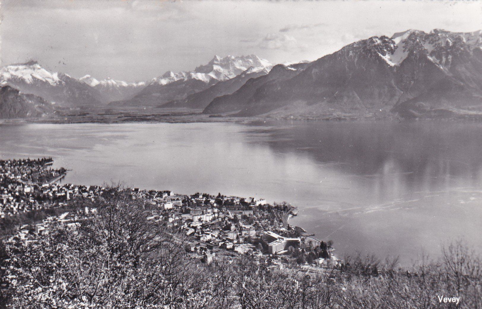 Ansichtskarten: Vevey  1964 – Gebraucht aus Cormoret von Pascalll2001
