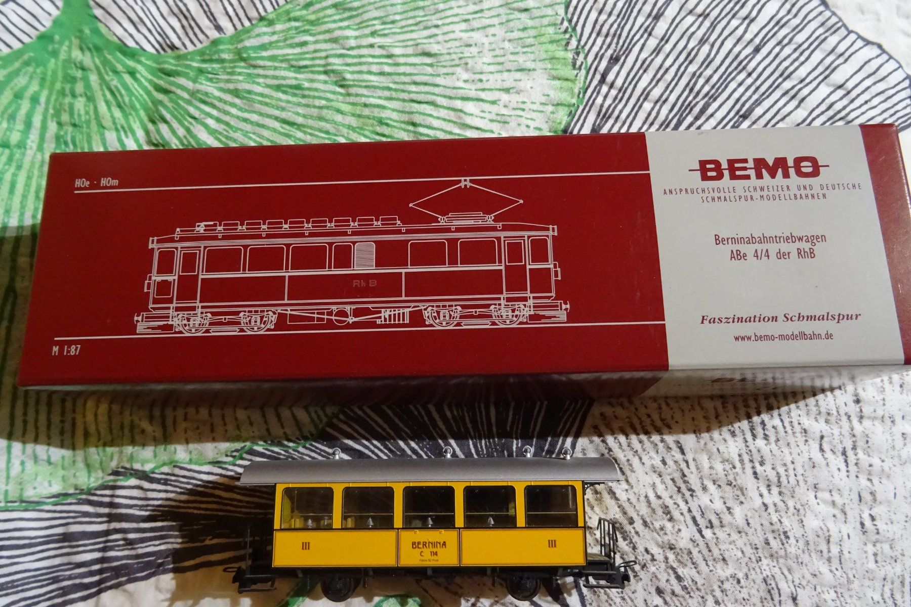 Bemo Modellini di ferrovie: Bemo ABe 4/4 hist.RhB – Nuovo e nell'imballaggio originale da Bigorio venduto da hp_41 4