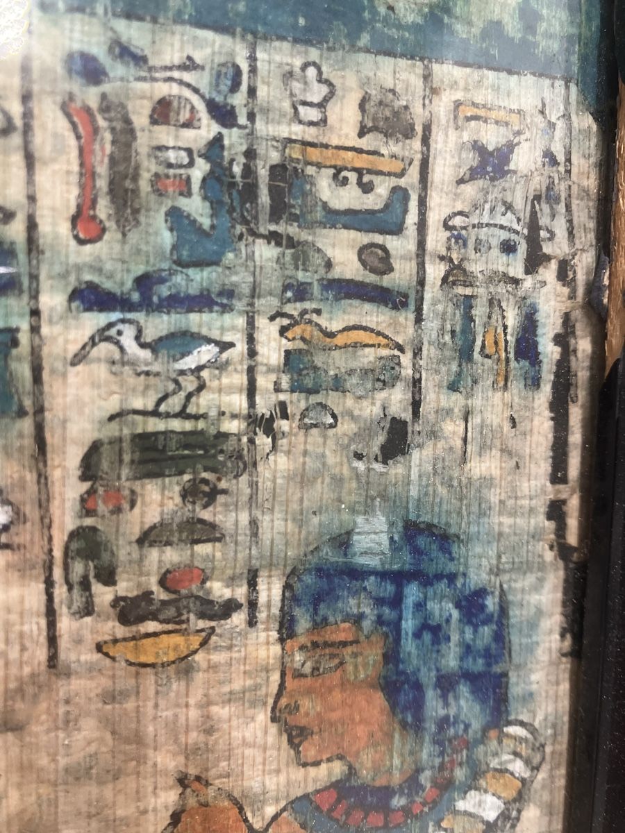 Tableaux: Tableau Papyrus égyptiens ancien – D'occasion à fribourg par Retroverso 4