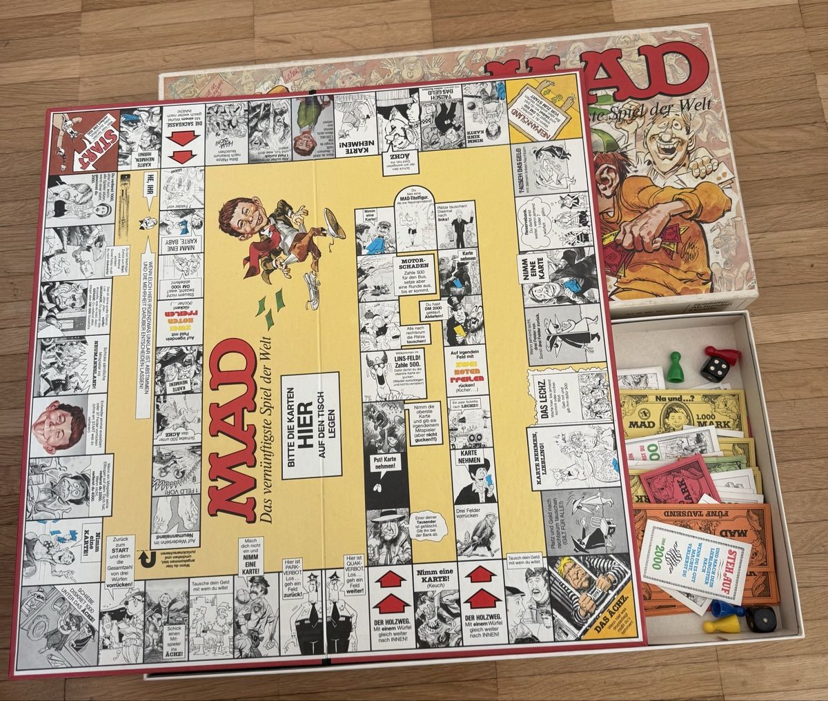 Parker Giochi: MAD / Das vernünfigste Spiel der Welt Brettspiel – Usato da Opfikon venduto da Luis144 1
