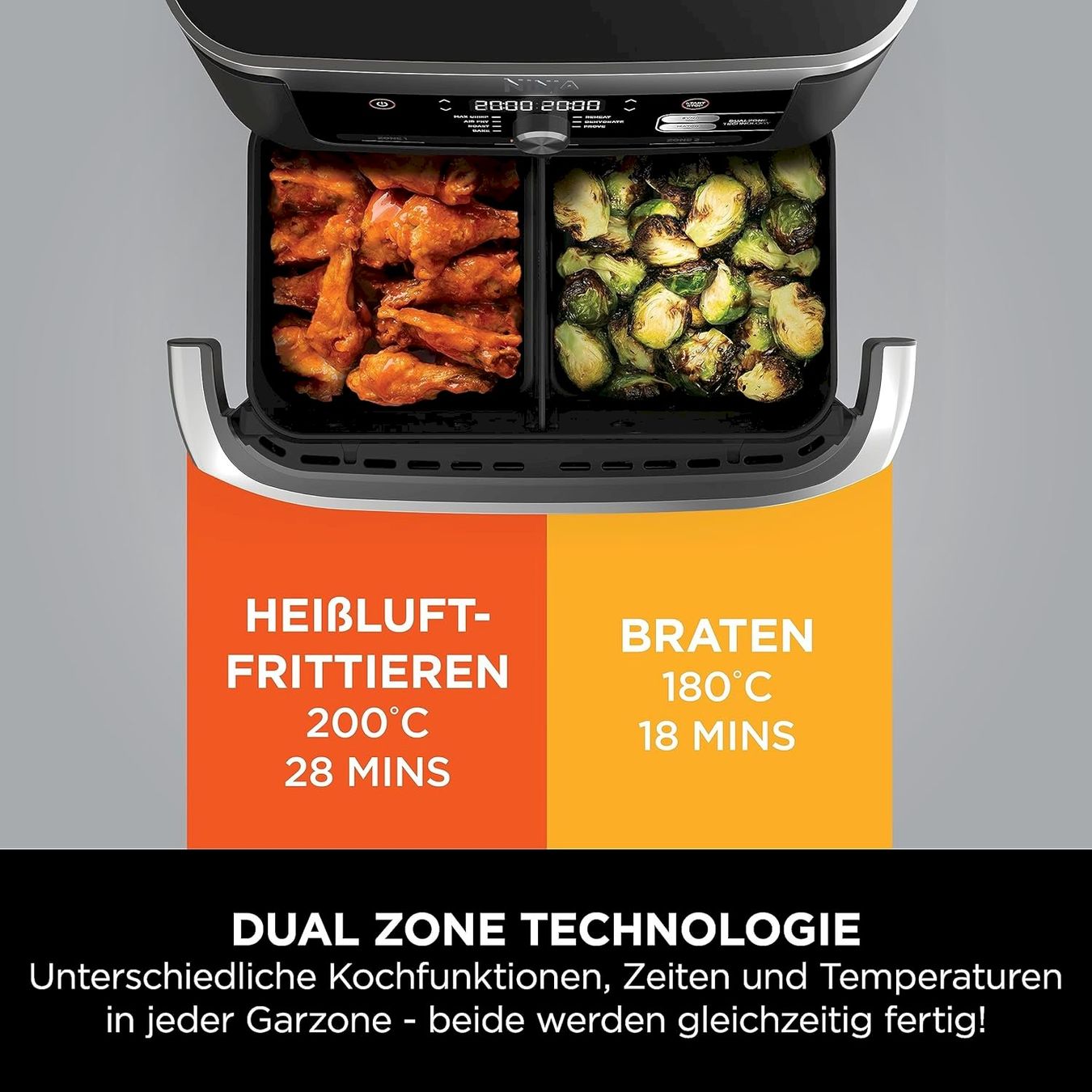 Elettrodomestici da cucina: Ninja Heißluftfritteuse AF500EU – Nuovo e nell'imballaggio originale da Bottighofen venduto da zaap 6