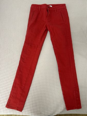 Claudie Pierlot Hose, Rot, Gr. 34