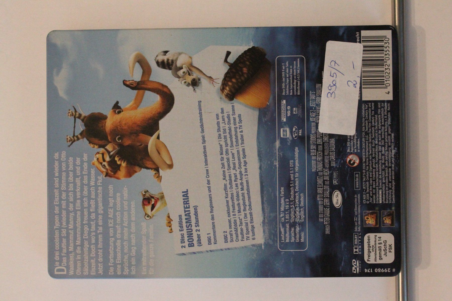 Alle DVDs: Ice Age 2 - Jetzt taut's – Gebraucht aus Grenchen von Manuel.We 1