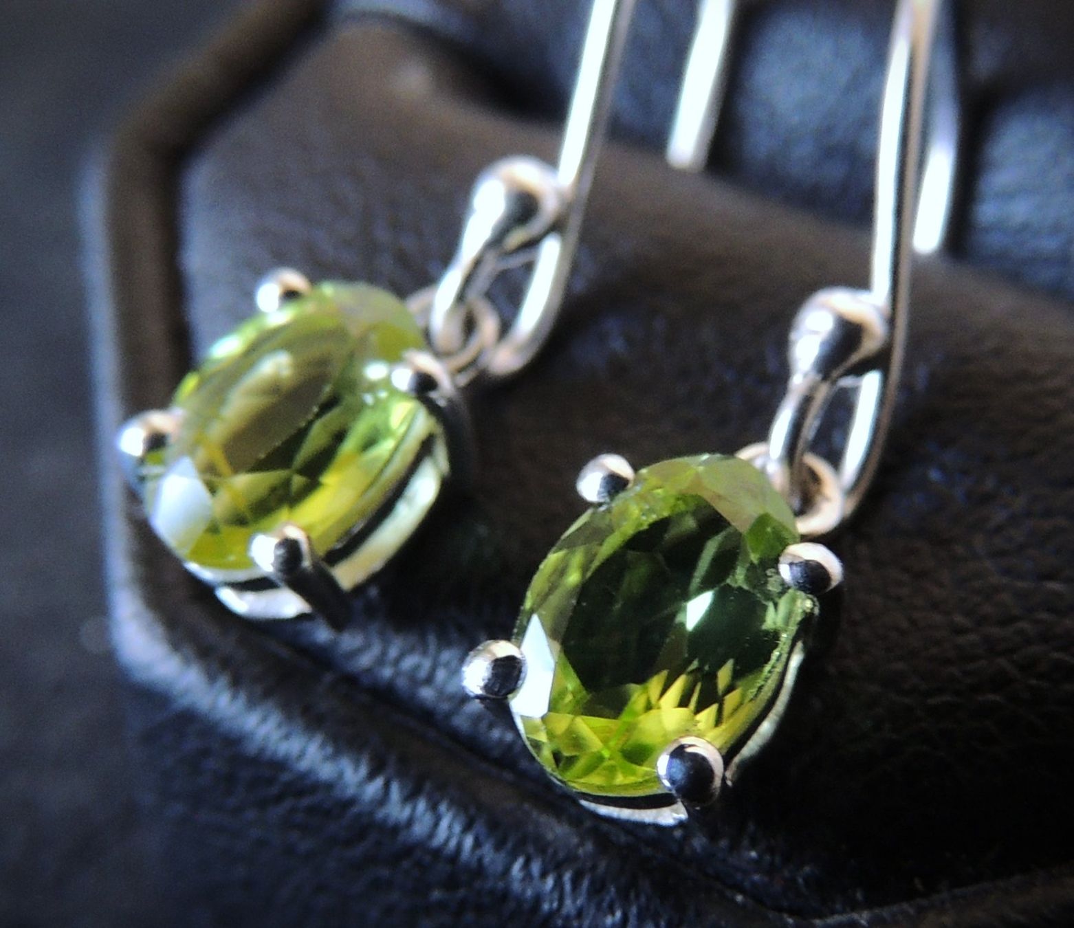 Orecchini pendenti & Orecchini a lobo: Peridot Silber 925 Ohrringe – Nuovo (secondo la descrizione) da Waldenburg venduto da schaller707 1