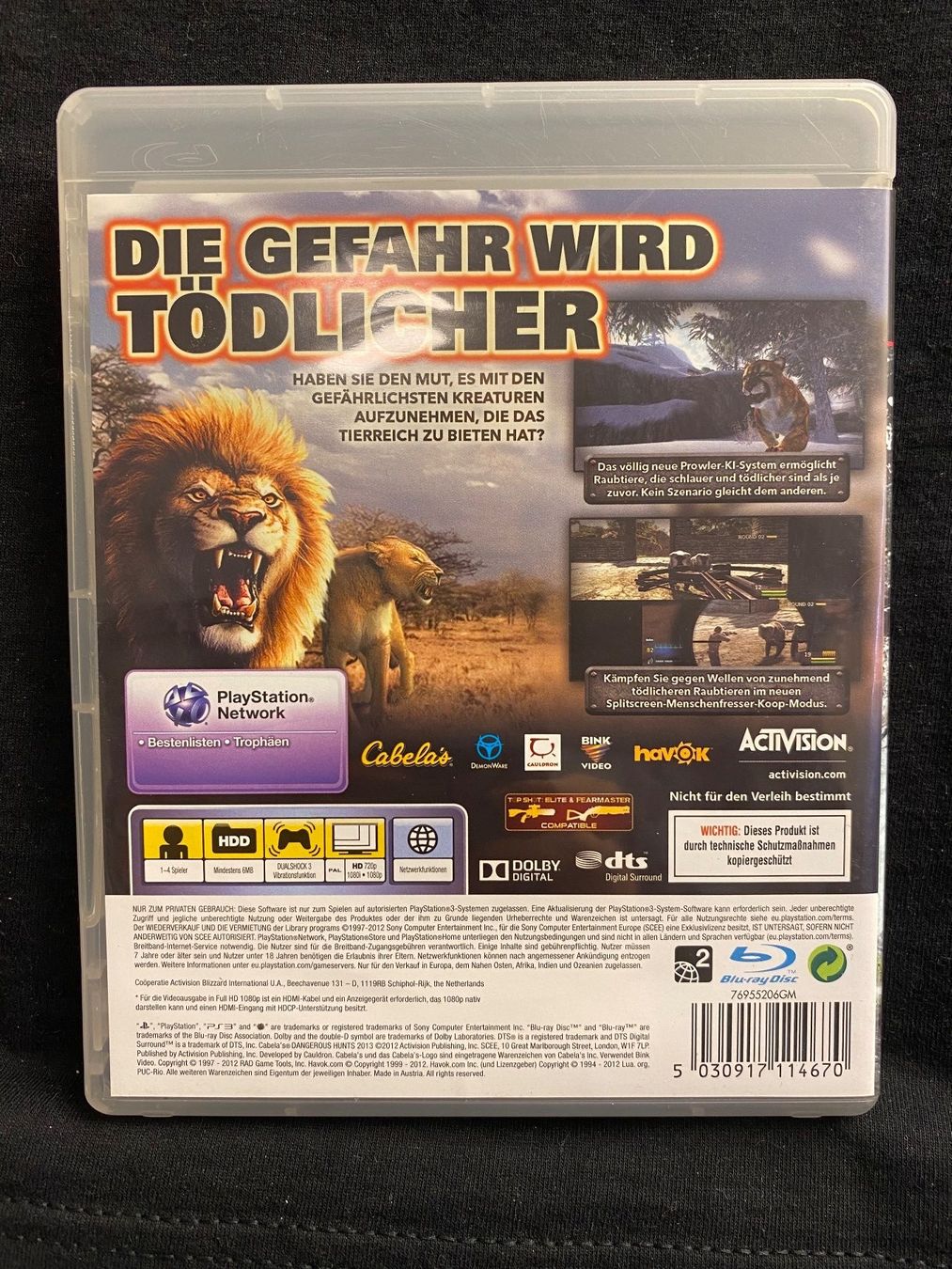 Giochi: Cabela's Dangerous Hunts 2013 I PS3 I ab CHF 1.- – Usato da Küssnacht am Rigi venduto da Bionicmax 2