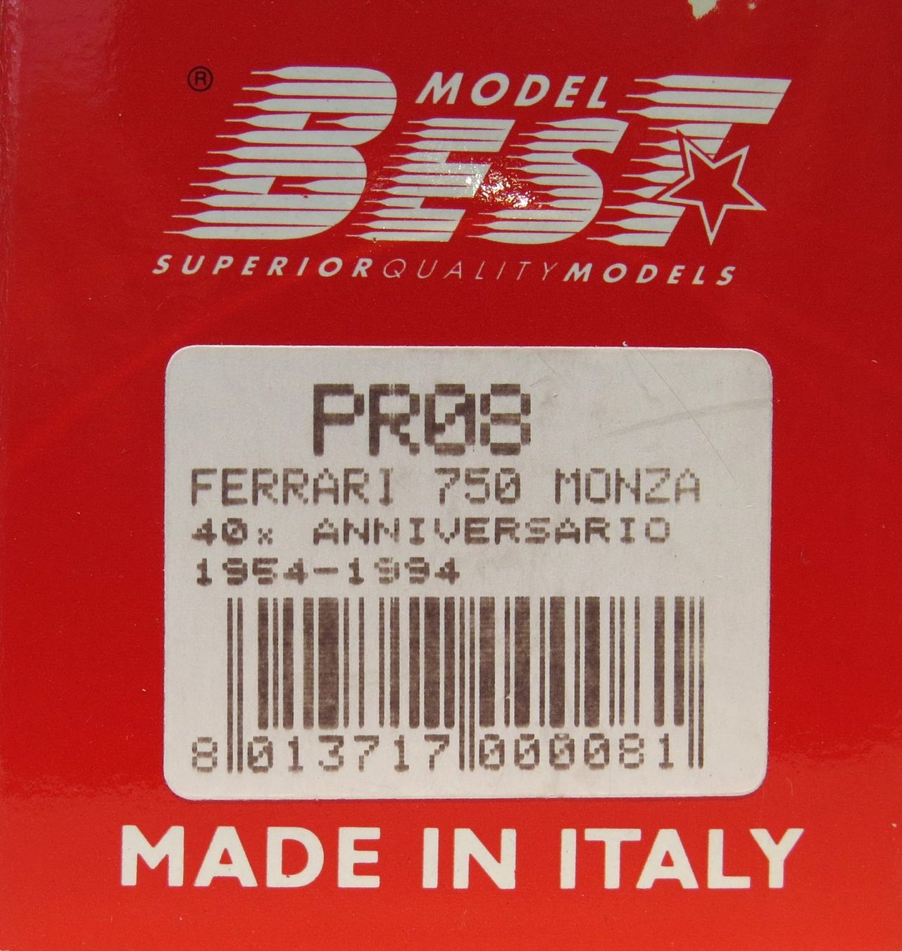 Ferrari Modellautos: 1:43 Ferrari 750 Sondermodell – Neu und originalverpackt aus Ettingen von campione_1 3