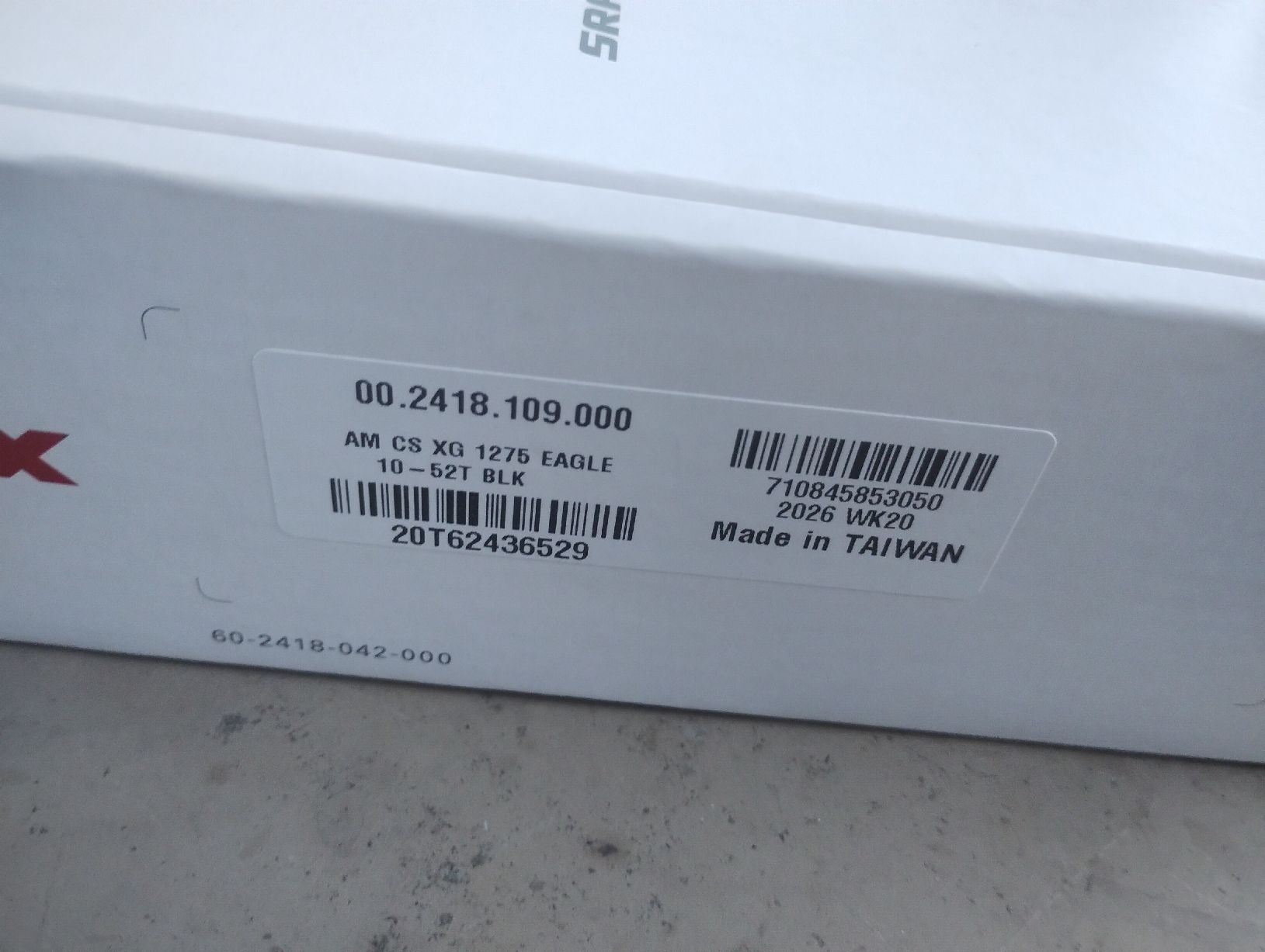 Sram Pezzi di ricambio: SRAM GX Eagle 10-52T Kassette XG1275 – Nuovo e nell'imballaggio originale da Oetwil am See venduto da Kukuxumusu 2