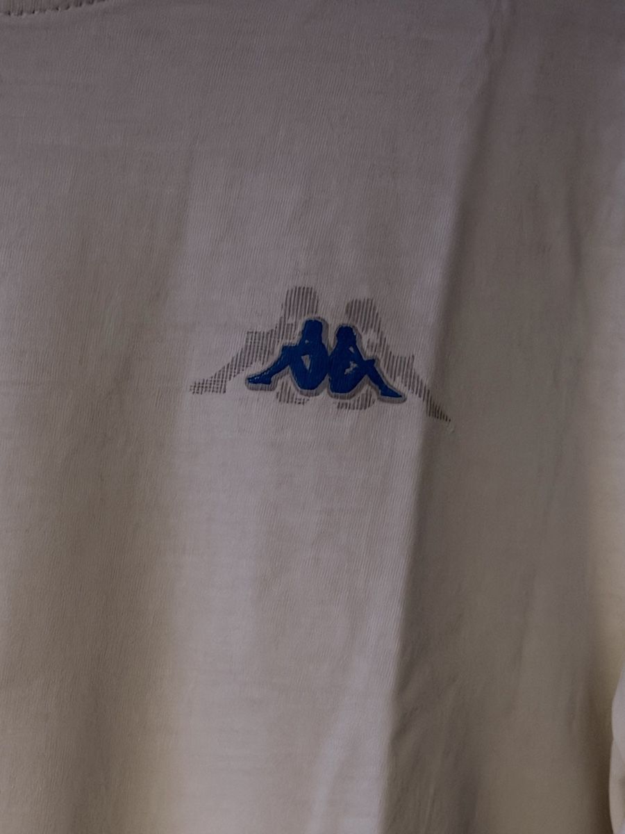 Kappa T-shirt: T-shirt Kappa blanc, taille M – Usato da Boudry venduto da LuigiLoot