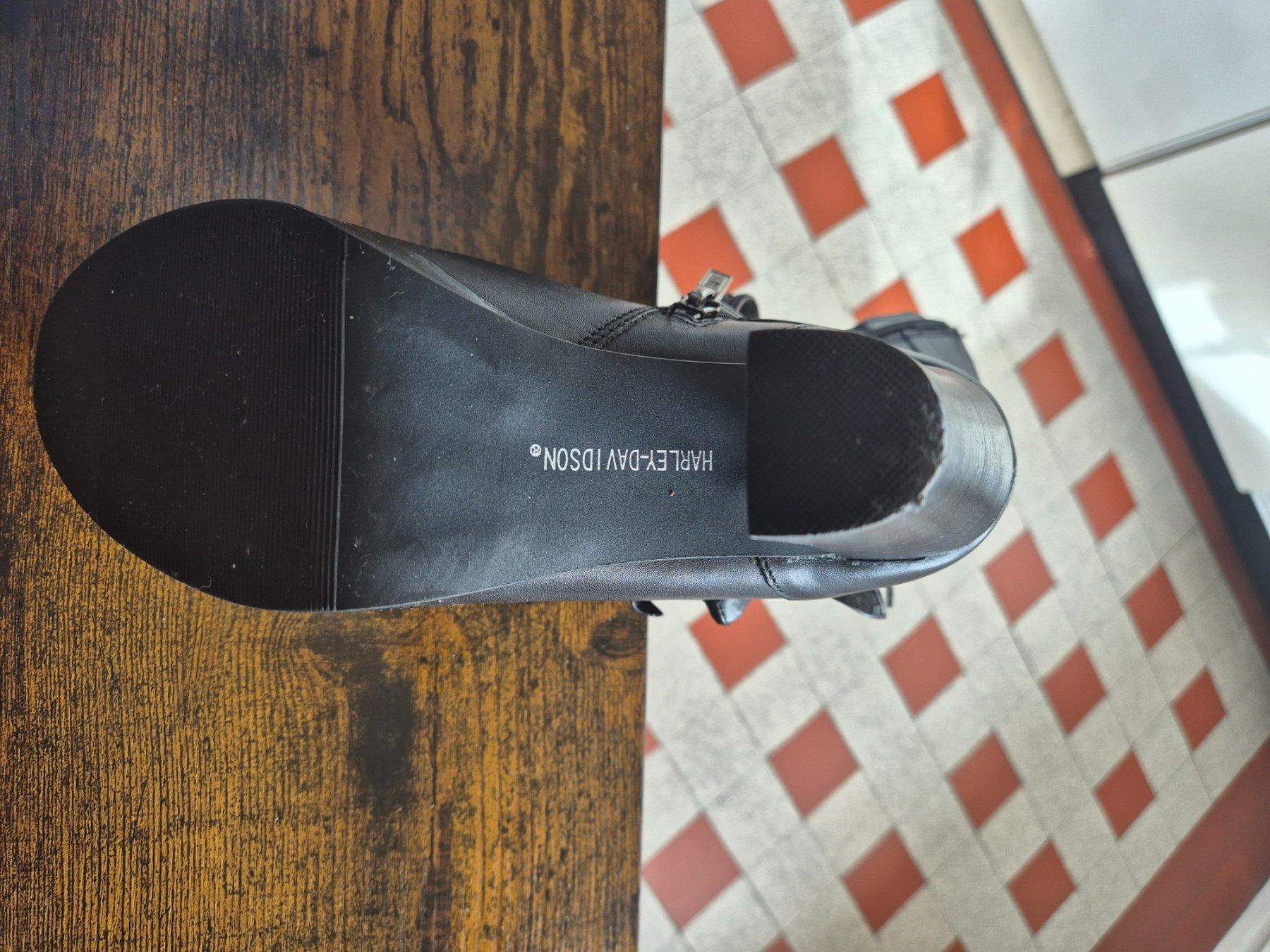 Harley-Davidson Scarpe da donna: Bottines cuir Harley Davidson – Usato da Genève venduto da boudha71 2