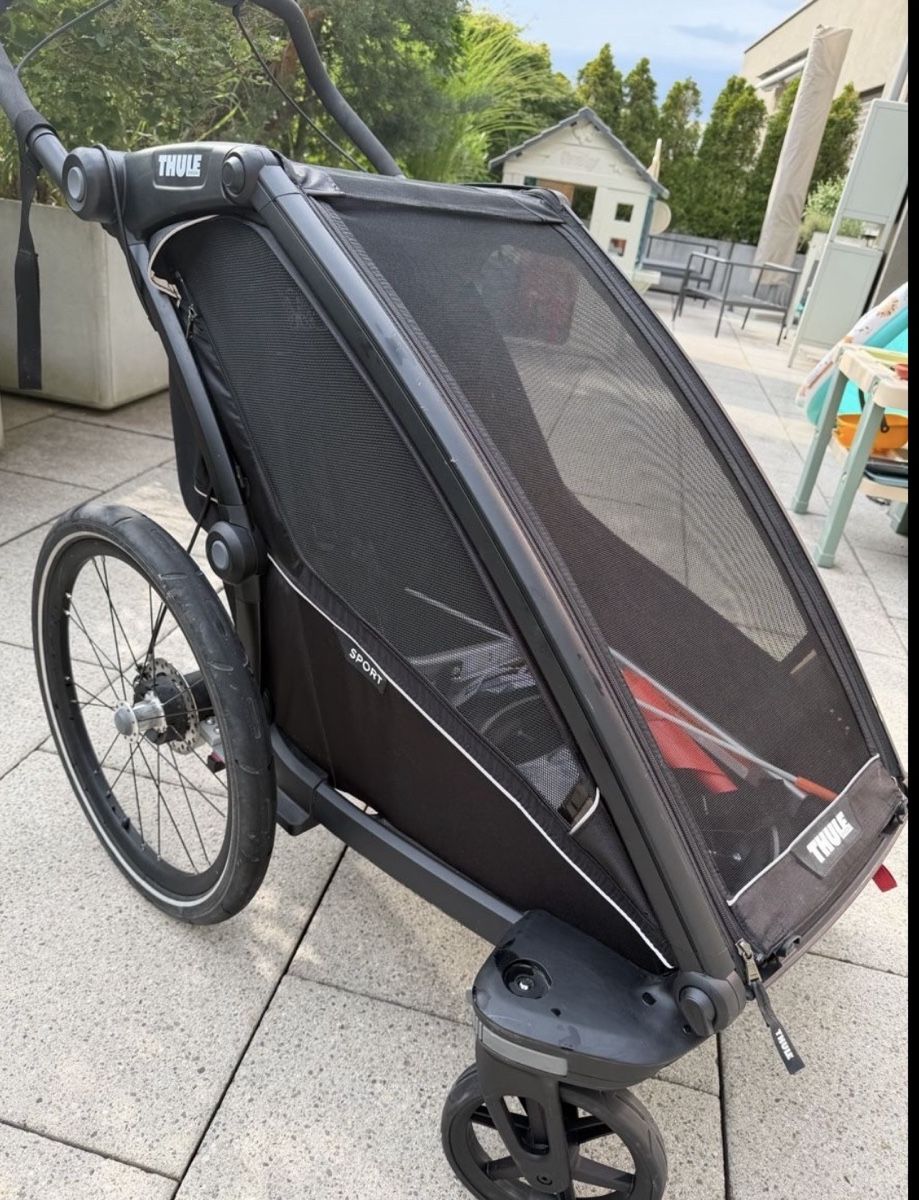 Rimorchi: Thule Chariot Sport inkl. Joggingkit – Usato da Urdorf venduto da CelineMu 1