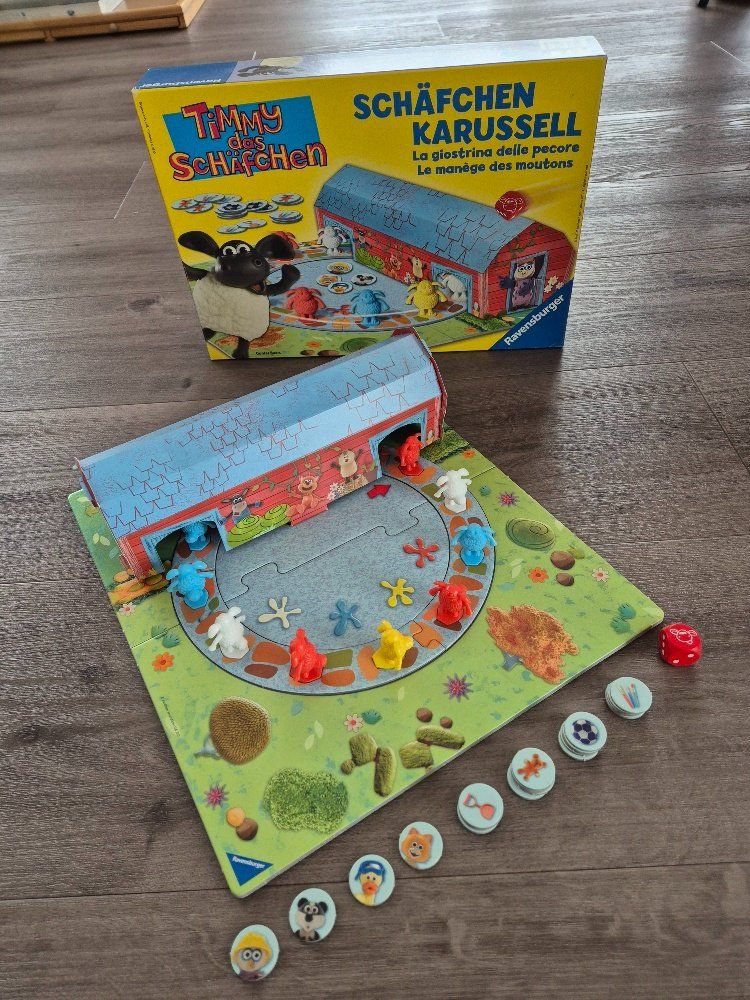 Ravensburger Giochi: Ravensburger Spiel "Schäfchen Karussell" – Usato da Buttisholz venduto da sico20 2
