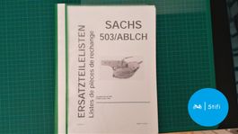 Sachs 503 ABL Ersatzteilliste Februar 1990