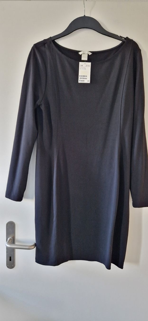 H&M Vestiti: neues Kleid in Grösse L – Nuovo e nell'imballaggio originale da Wiesendangen venduto da Stregolina