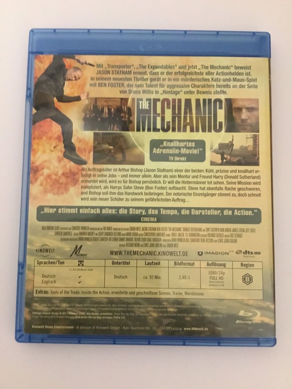 Tous les DVDs: The Mechanic Blu Ray – Neuf (Voir description) à Blauen par sternchen66 1