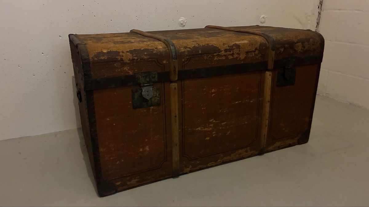 Cassapanche: Überseekoffer ca. 1.20m breit – Usato da Thun venduto da Nik2002