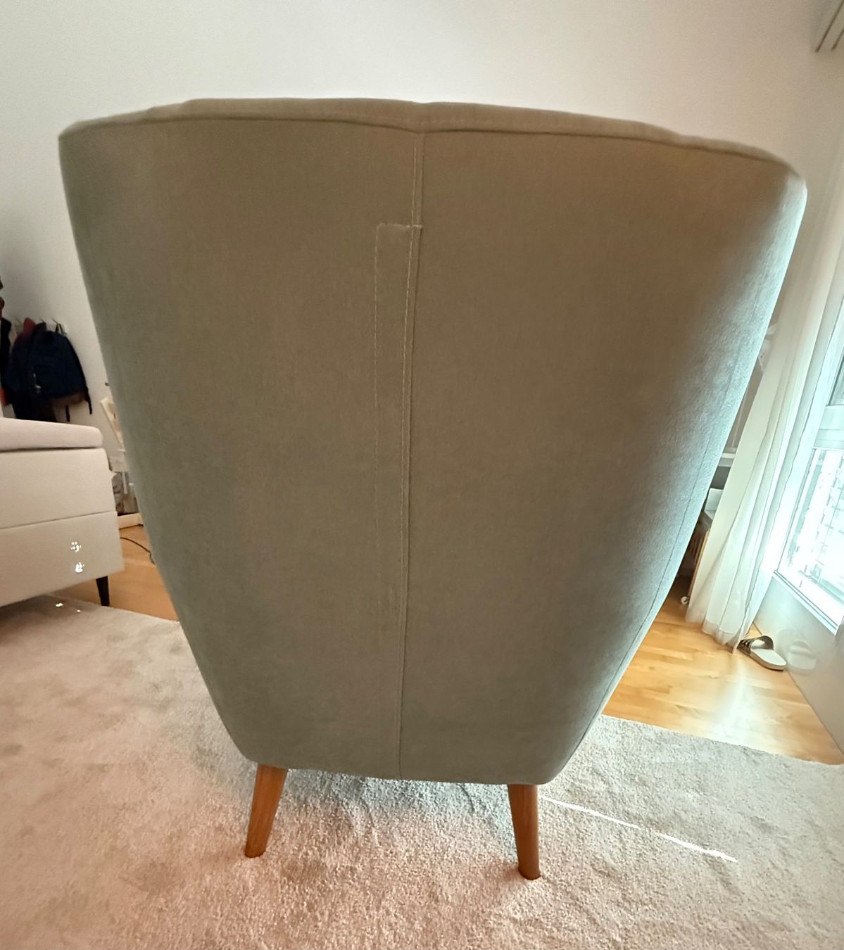 Livique Sessel: Ohrensessel mit Hocker mintfarben, gebraucht – Gebraucht aus Biel/Bienne von 0312tanja 1