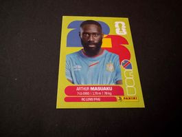 Panini FIFA Fussball WM 2026 Sticker Arthur Masuaku COD 5