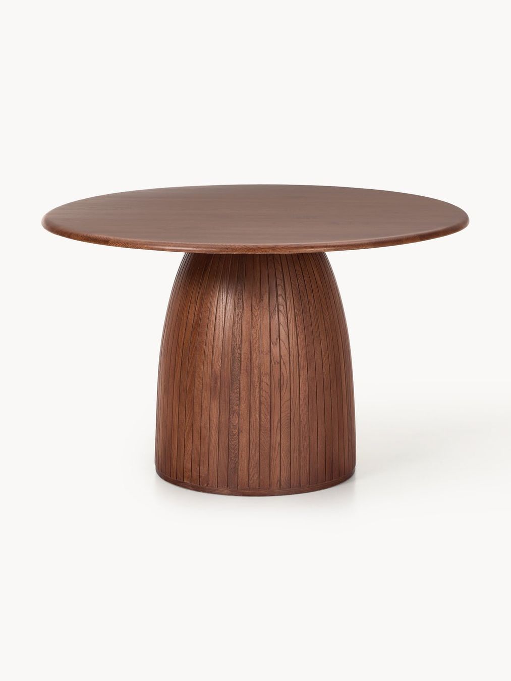 Westwing Tables: Nelly Round Dining Table with Groove Structure CHF 1499-50% – Neuf (Voir description) à Otelfingen par Yvonne_Outlet