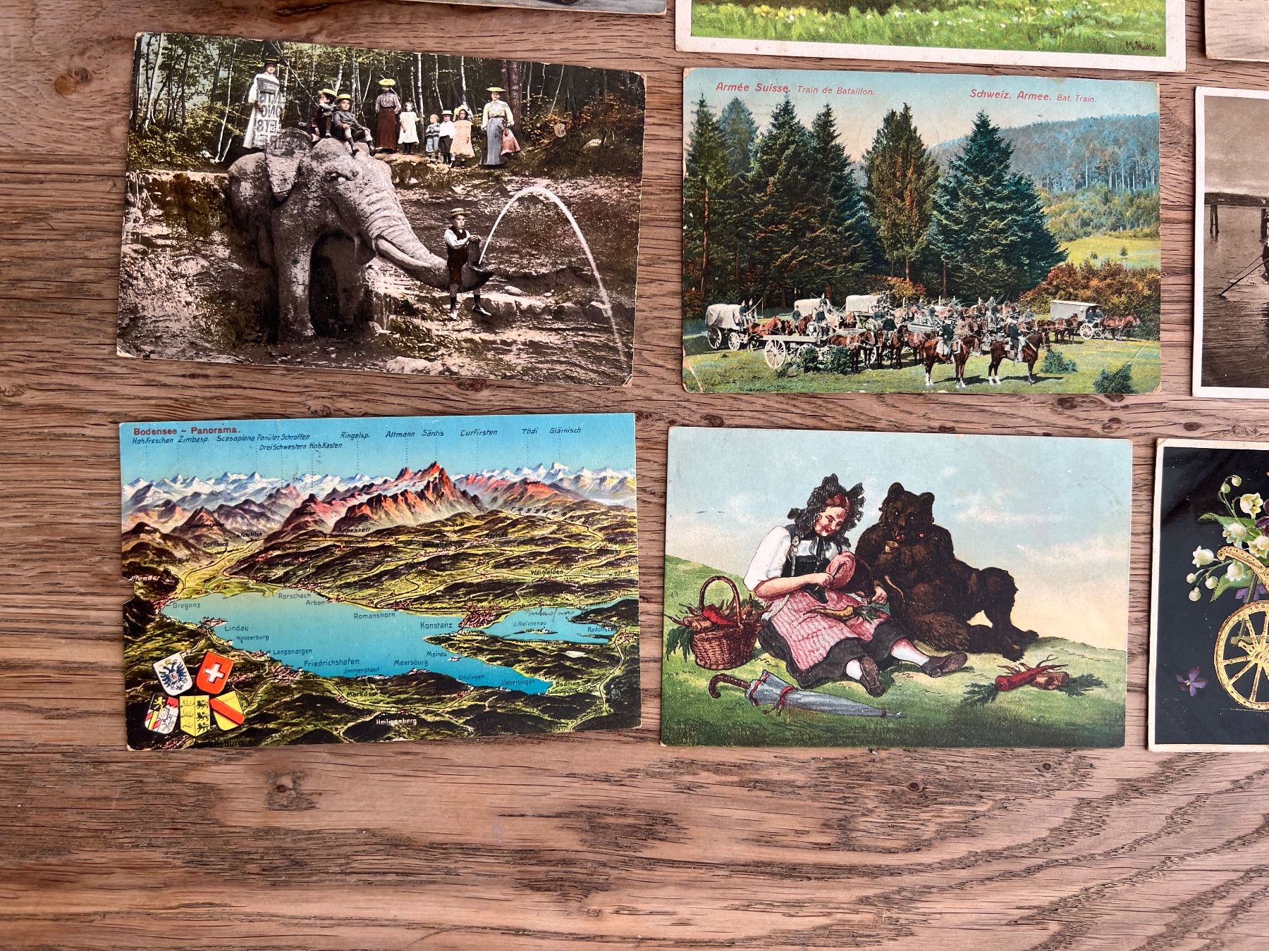 Cartoline postali: Sammlung antike Postkarten Schweiz – Usato da Hermetschwil-Staffeln venduto da militaria-schweiz 1