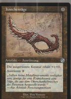 Magic The Gathering MTG Retro Frame Artifact 70 Knochensäge