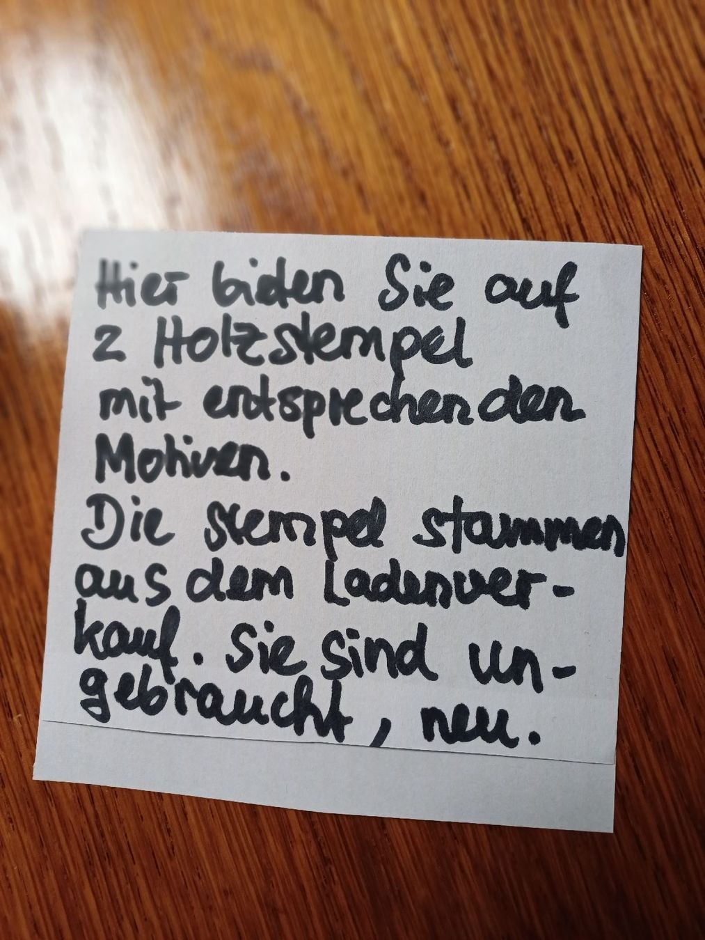 Timbri: 2 neue Motivstempel – Nuovo (secondo la descrizione) da Gächliwil venduto da lesidees 6