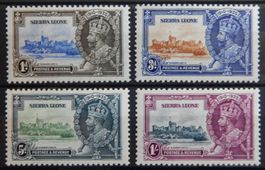 Sierra Leone British Kat. 144-147 * 1935
