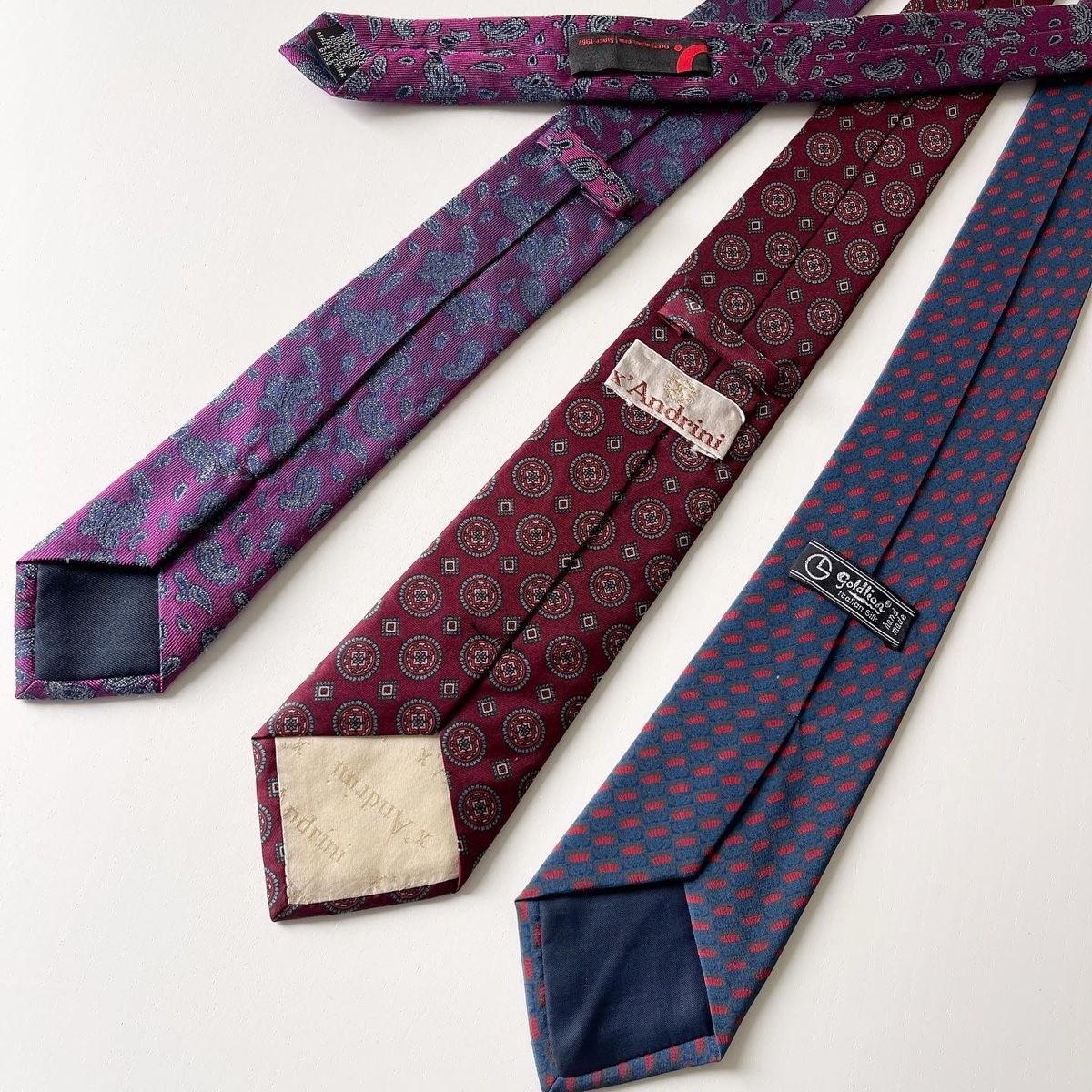 Cravatte: SET OF SILK TIES  – Nuovo (secondo la descrizione) da Emmen venduto da Avviivva_Com2023 3