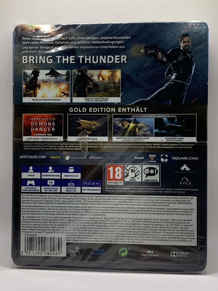 Sony Giochi: PS4 - Just Cause 4 Gold Edition - neu OVP – Nuovo e nell'imballaggio originale da Ostermundigen venduto da RG-Collector 1