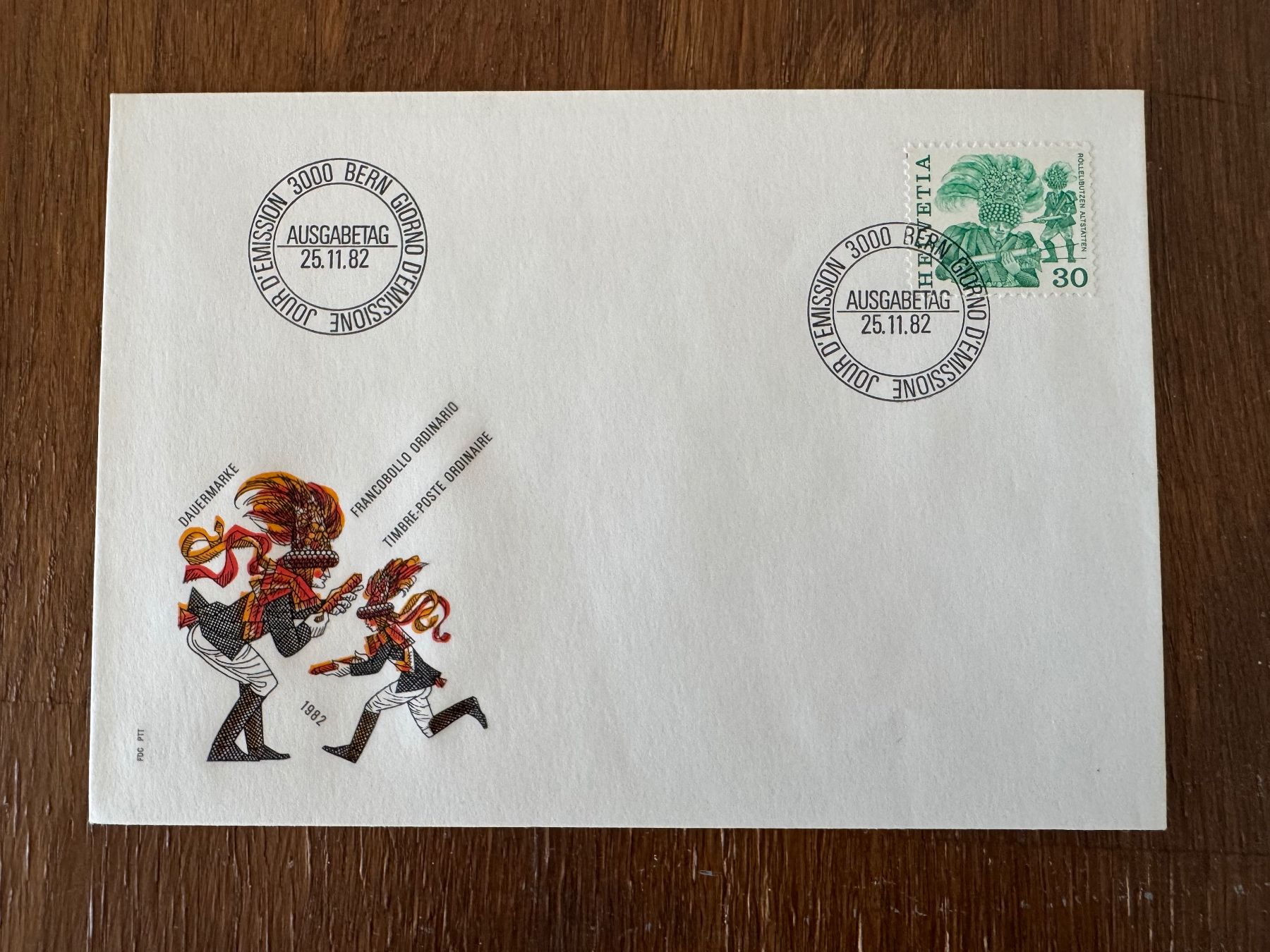 Alle Briefmarken: 4 CH Ersttagsbriefe, Dauermarken, 1980 - 1989 – Neu (gemäss Beschreibung) aus Winterthur von mathis-spielsteine 2