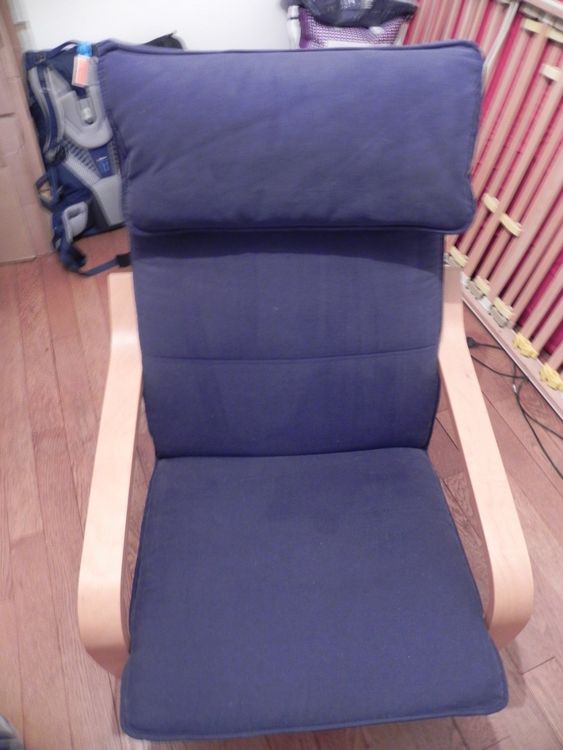 Ikea Sessel Freischwinger blau Kaufen auf Ricardo