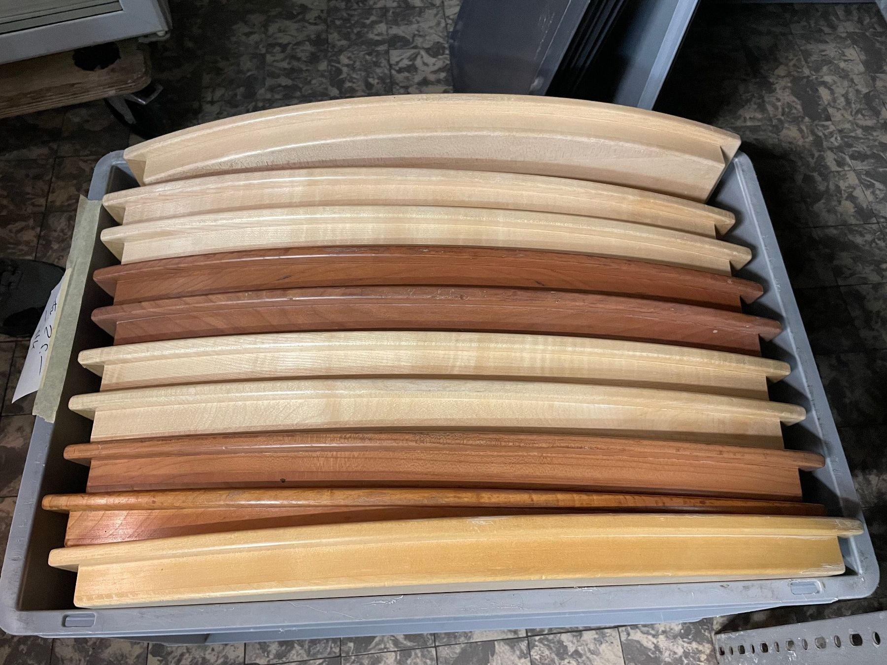 Piatti di portata: Holztablett, Holzserviertablett, 58cm breit – Usato da Bern venduto da Fuchs_Specht 1