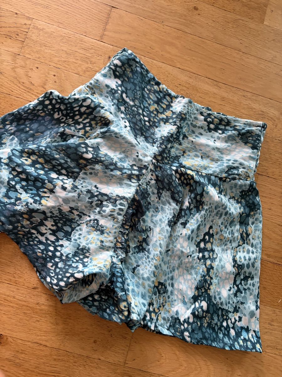 Completi & Tailleur: Ensemble RAETHNICS imprimé bleu taille S  – Nuovo (secondo la descrizione) da Martigny venduto da O96 2