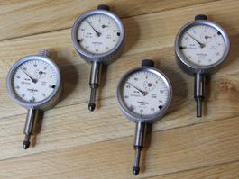 4Stk Compac Messuhren Typ 353 und 353E, gebraucht