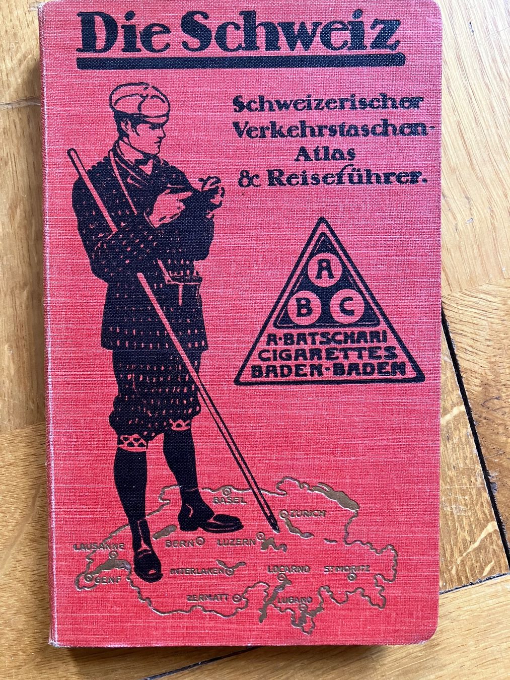 Libri: Schweizerischer Verkehrstaschenatlas & Reiseführer – Usato da Basel venduto da papageientulpe