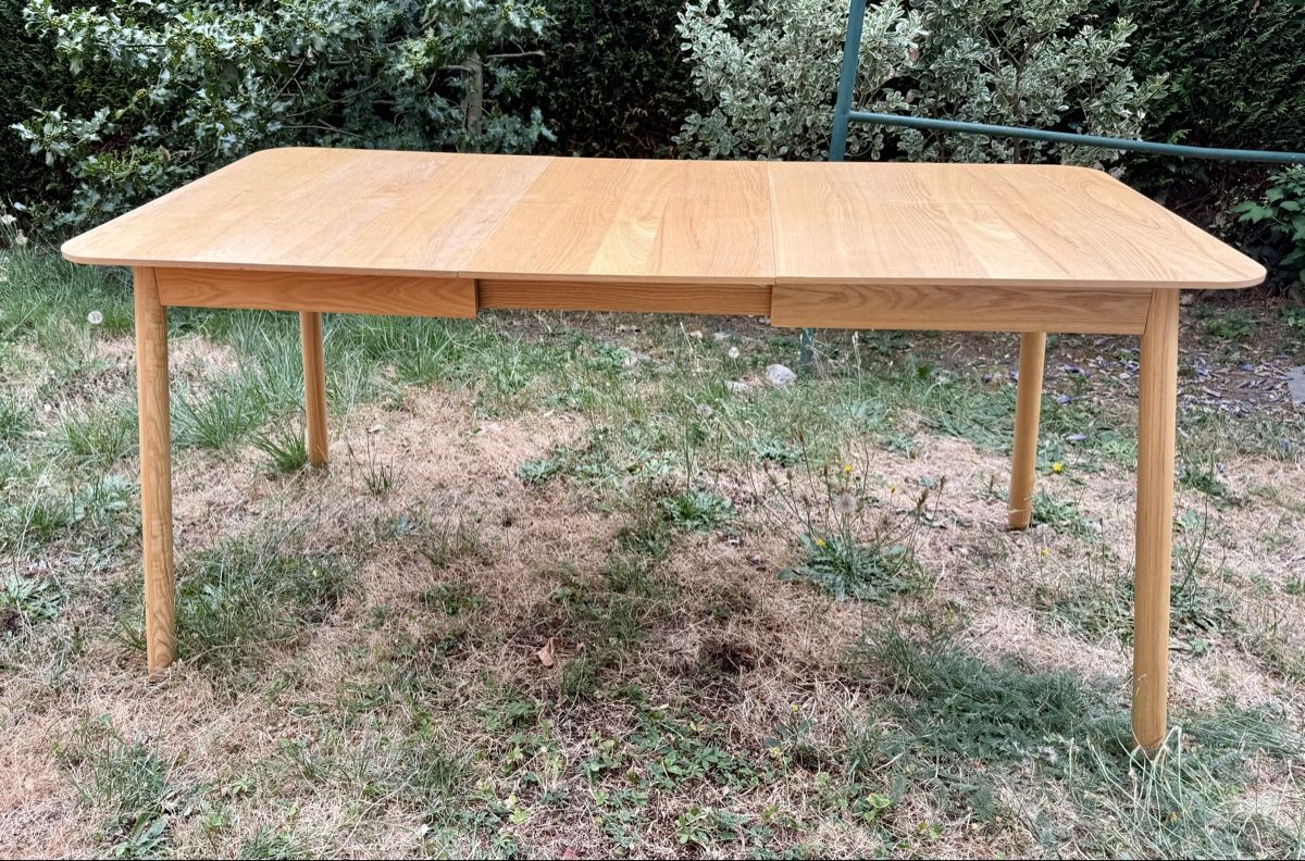 Tavoli: Table à manger extensible de 120 à 162 cm – Usato da La Tour-de-Peilz venduto da 3RST 3