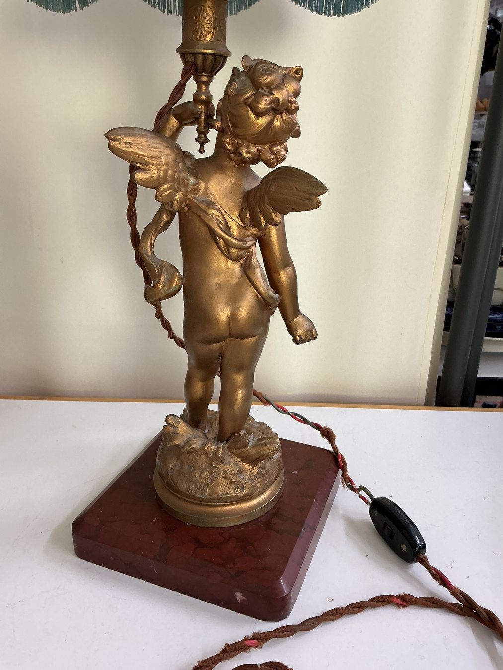 Sculture & Statue: Tischlampe mit Putti von Moreau – Usato da Bern venduto da vielerart 2