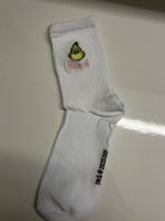 Grinch Socks - Embroidered - Cute Christmas Socks, New!