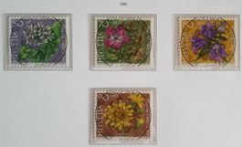 1991 Pro Juventute Satz Ersttag Vollstempel mit Gummi