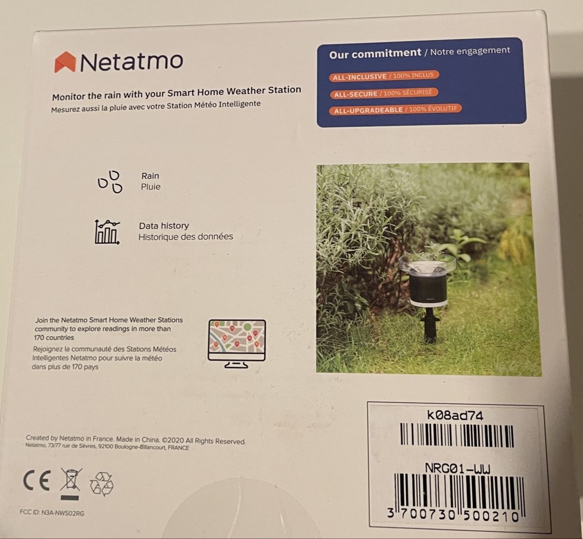 Netatmo Altro per la casa: Netatmo Heim-Wetterstation  – Nuovo e nell'imballaggio originale da Olten venduto da 88Julius 3