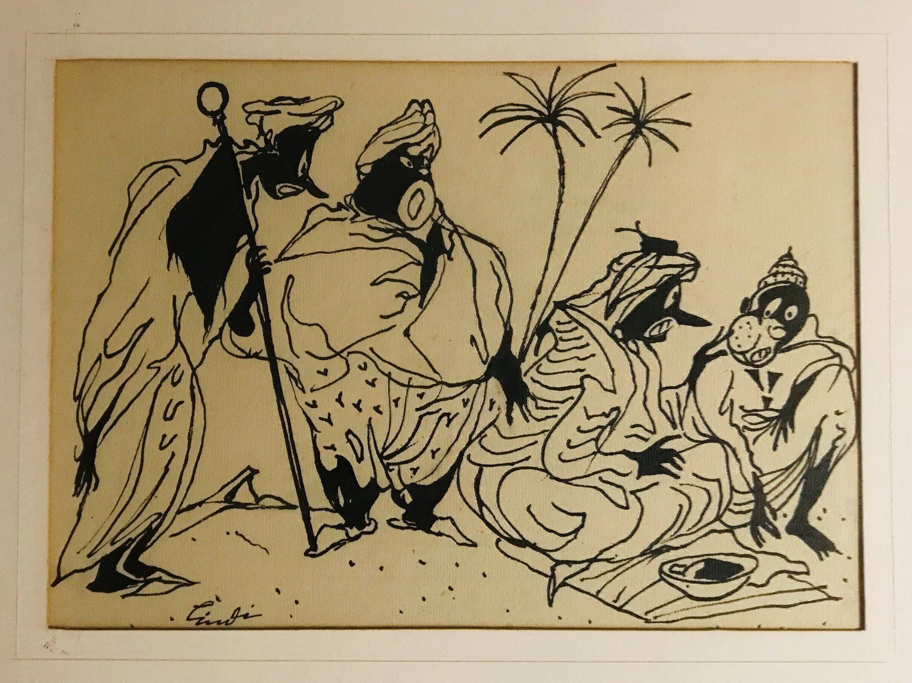 Dipinti: Lindi (Albert Lindegger) – Usato da Einsiedeln venduto da artgallery59 5