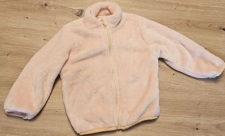 Kinder Fleecejacke rosa  Grösse 6-9 Monate / 74