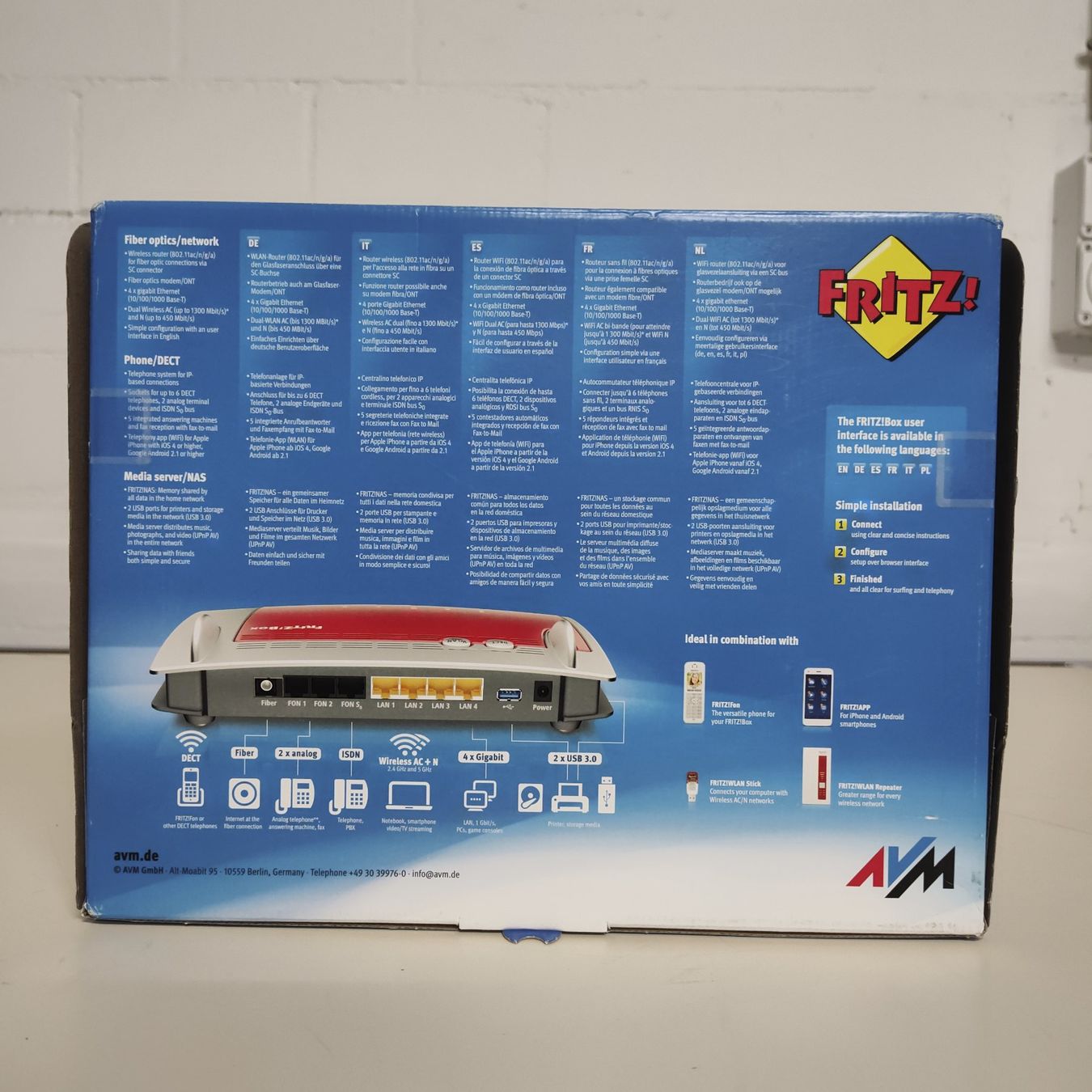 Fritz Modems & Routeurs: Fritz!Box 5490 – D'occasion à Bern par WE_ARE 3