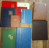 10 Leere Briefmarken Alben