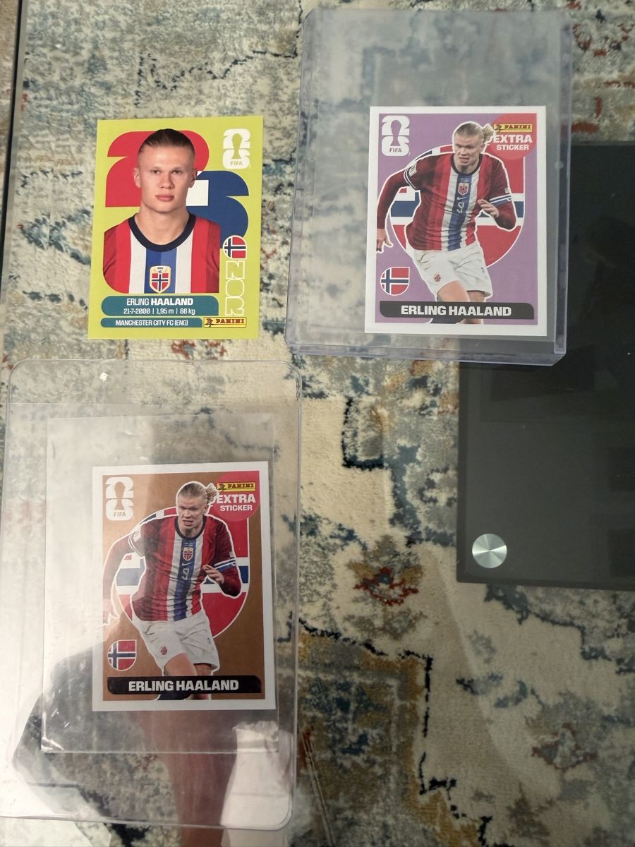 Panini Sammelbilder & Trading cards: Paninni Extra Sticker Erling Haaland – Neu und originalverpackt aus Rümlang von Sigi0103