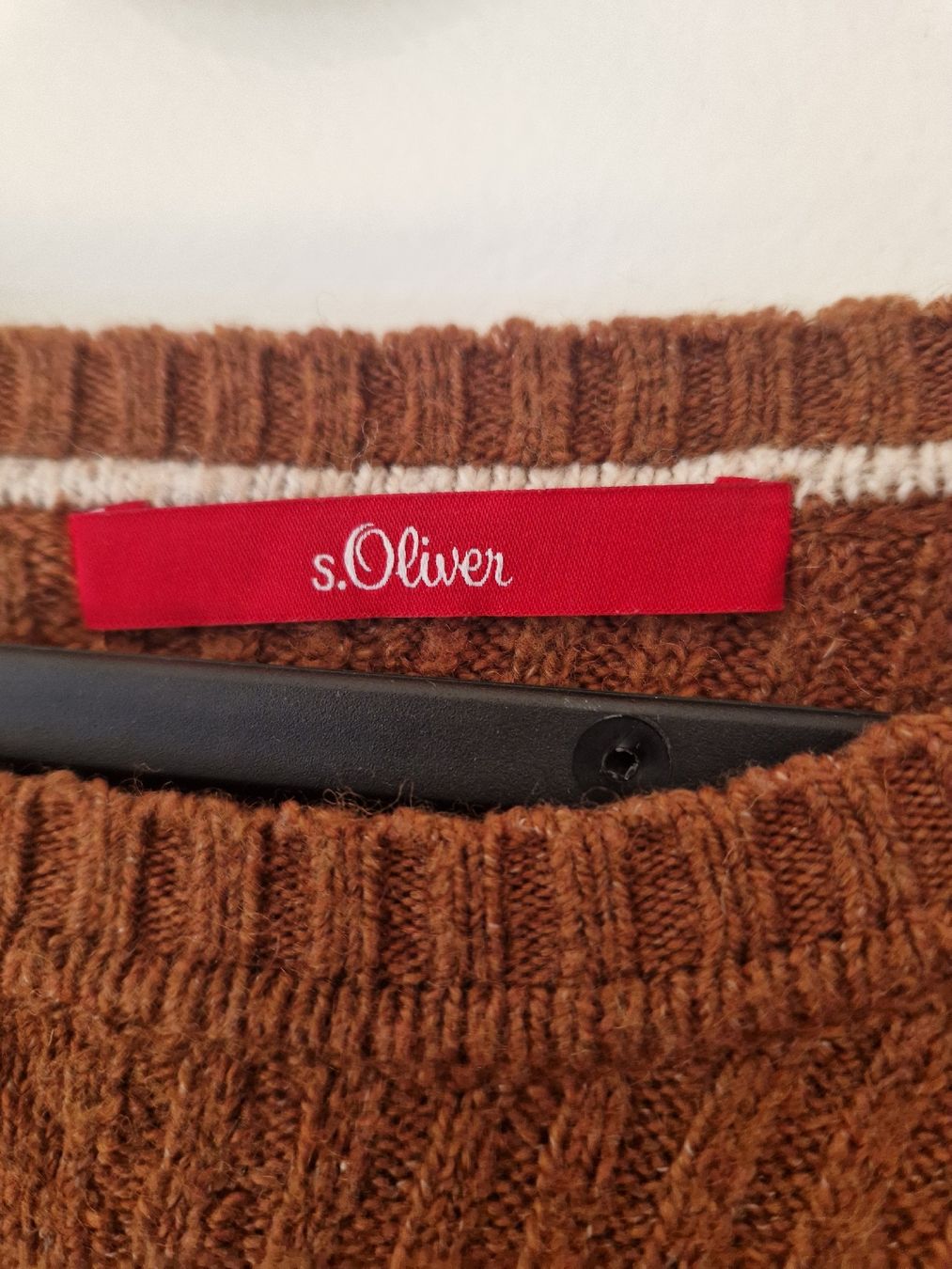 S.Oliver Maglioni & Felpe: S.Oliver Strickpullover, 34, braun – Nuovo (secondo la descrizione) da Zürich venduto da SunFlower_14 1