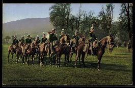 Grenzbesetzung 1914-15, Guiden der schwe